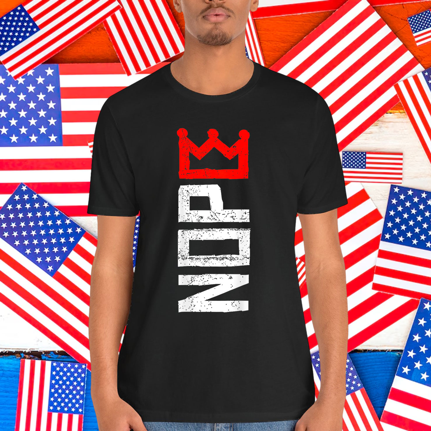 Nope Vintage No Kings In America We The People Shirt
