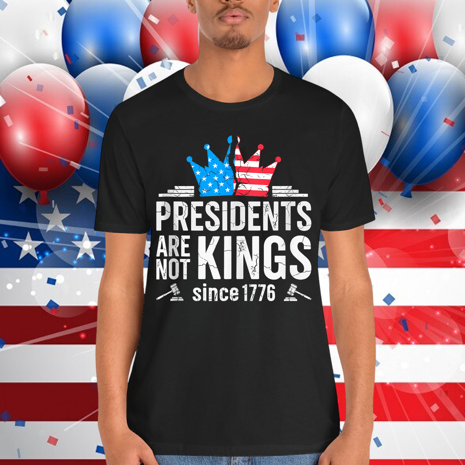 Presidents Are Not Kings Since 1776 No Kings In America Shirt