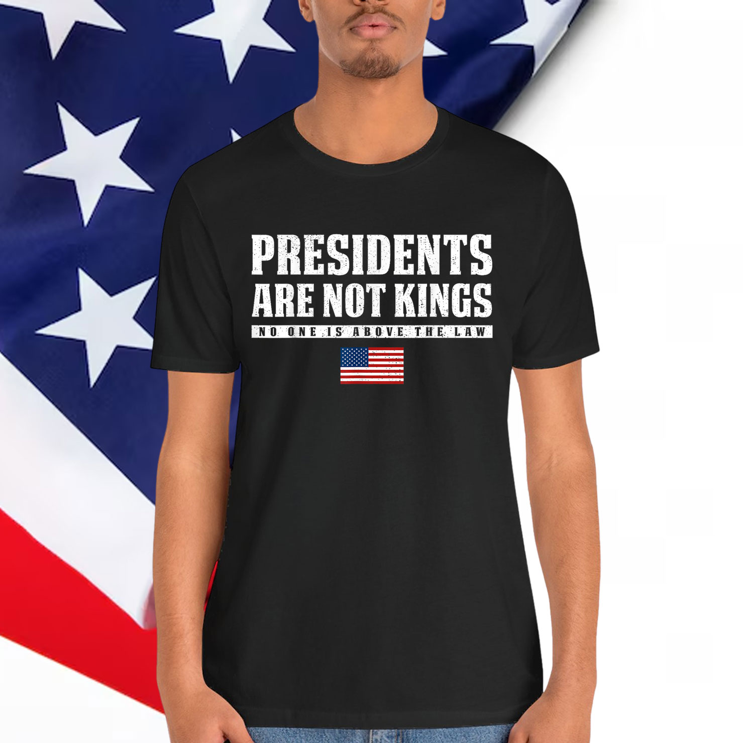 Presidents Are Not Kings USA Flag No Kings In America Shirt