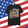 Rejecting No King Since 1776 American Spirit Patriotic Shirt