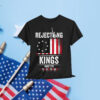 Rejecting Kings 1776 Patriotic USA Flag Vintage T-Shirt