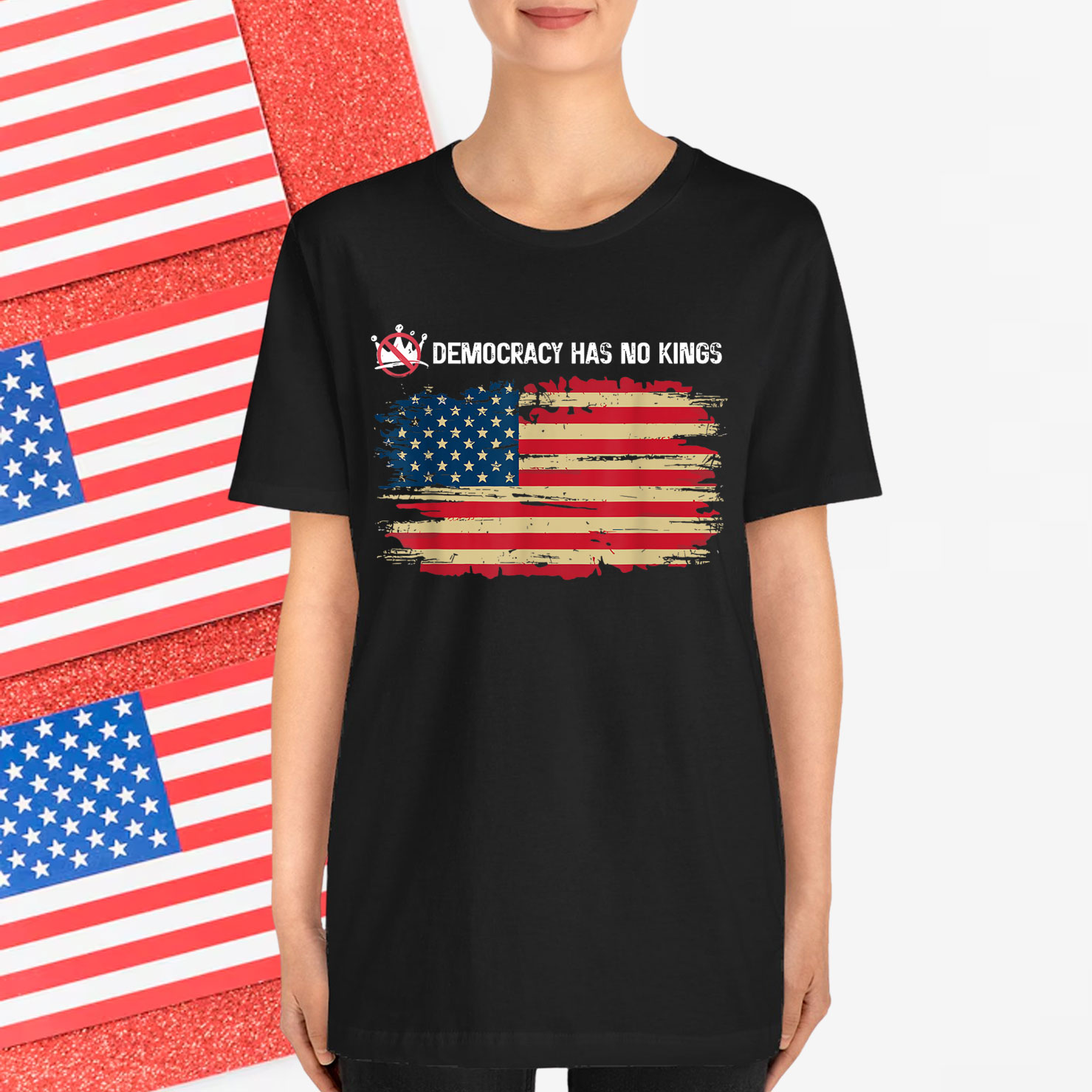 Rejecting Kings Since 1776 Of July Protest Pro Shirt