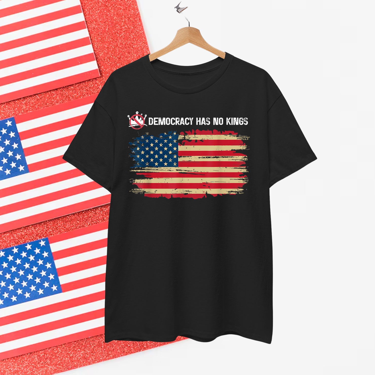 Rejecting Kings Since 1776 Of July Protest Pro Shirt