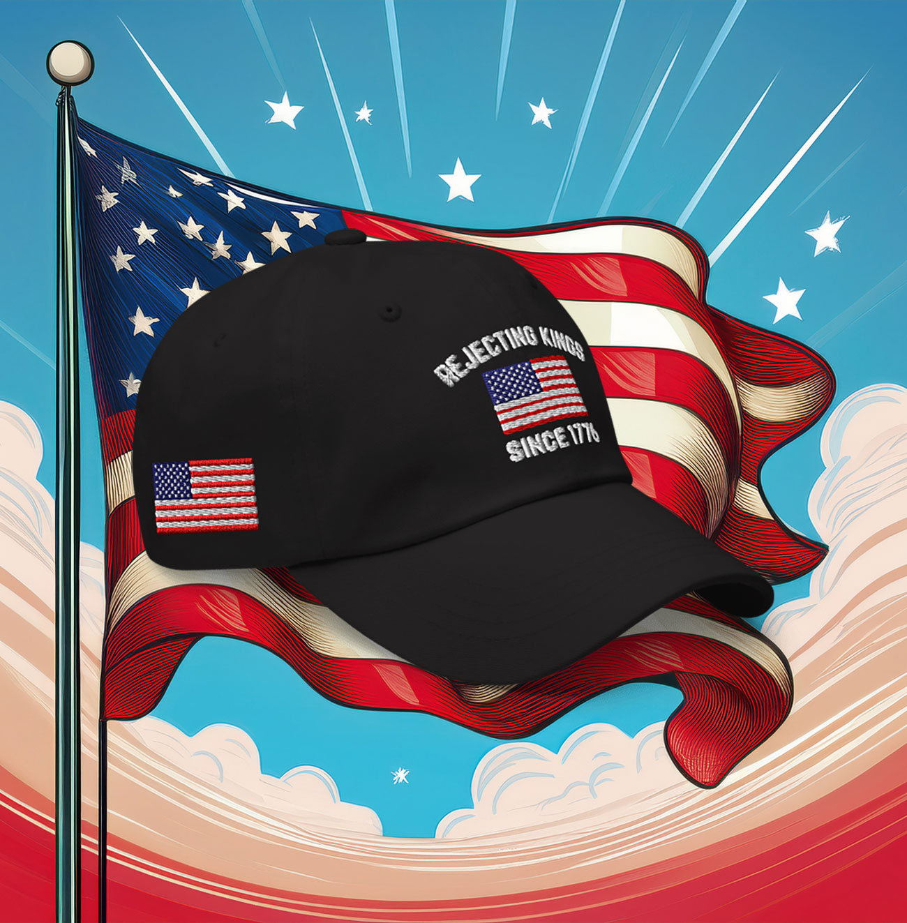 Rejecting Kings Since 1776 Classic Hat