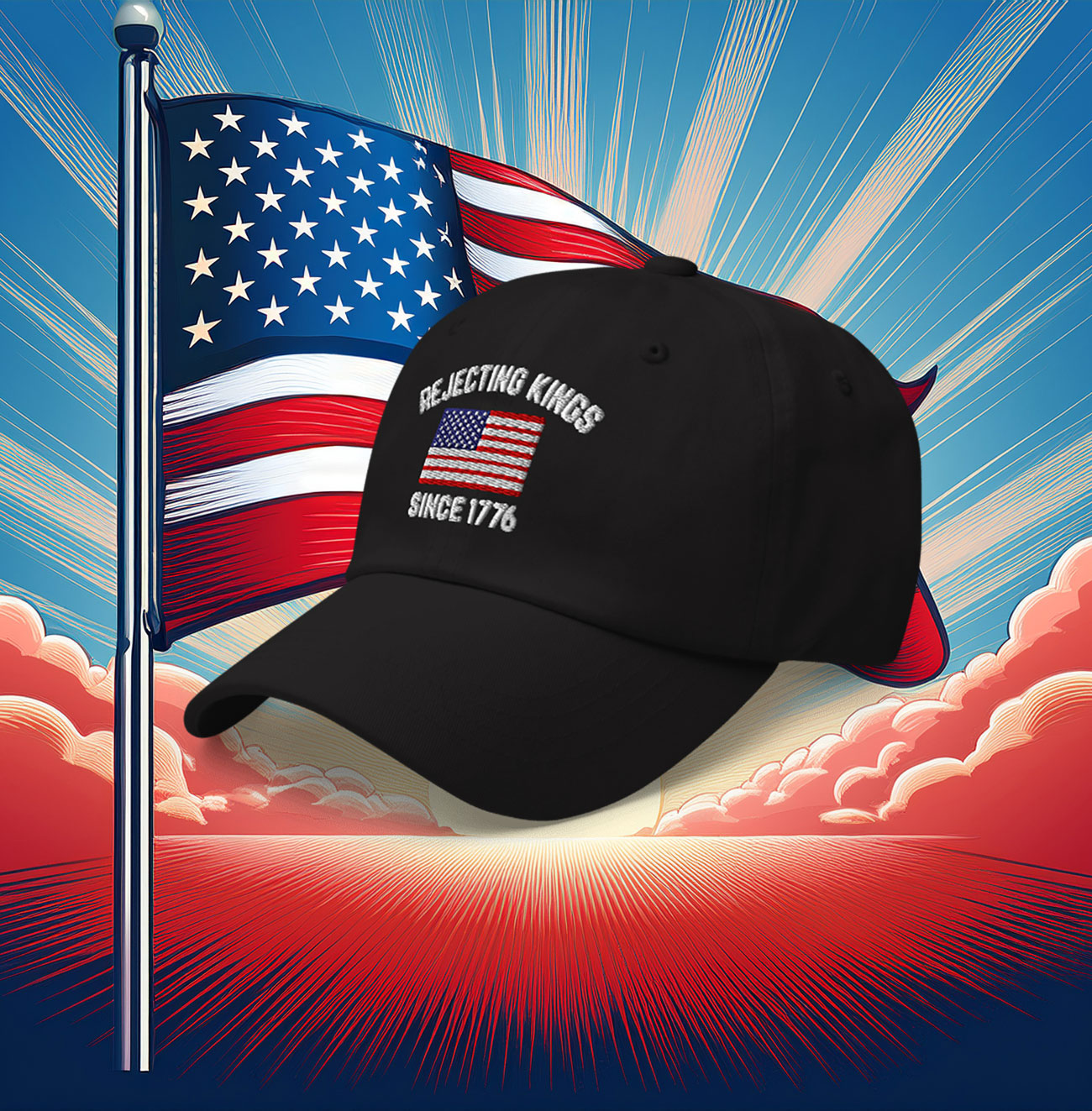 Rejecting Kings Since 1776 Classic Hat