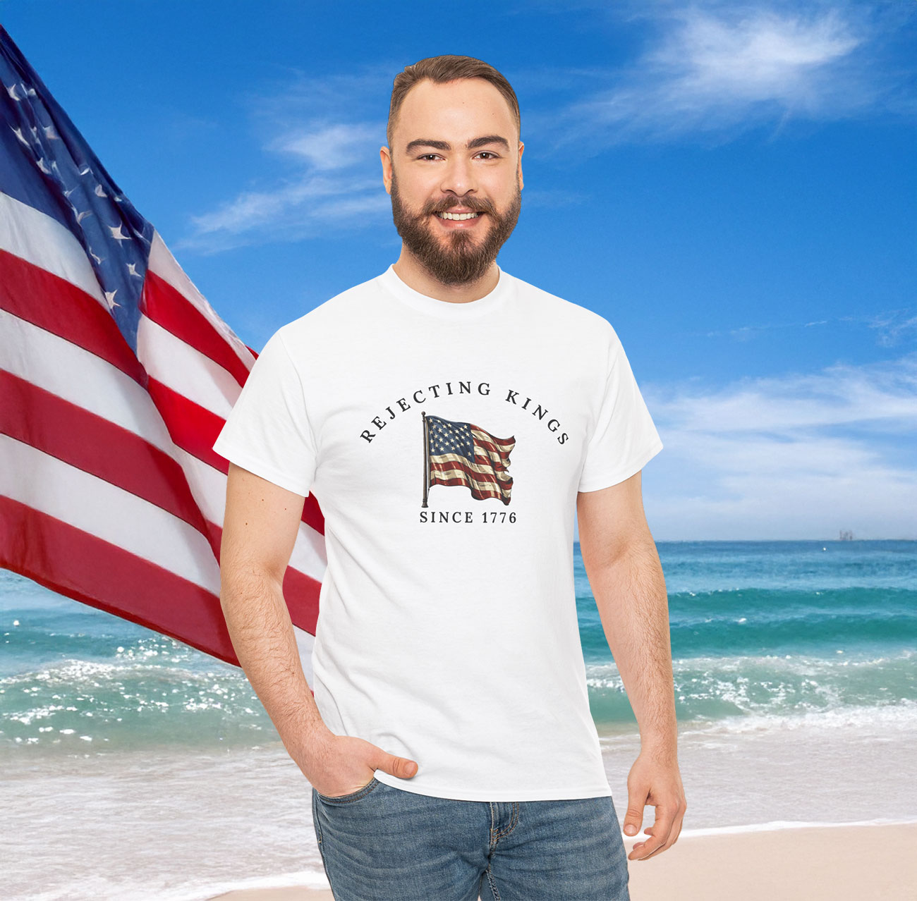 Rejecting Kings Since 1776 Democracy Shirt