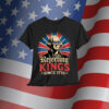 Rejecting Kings Since 1776 Distressed USA Vintage Shirt