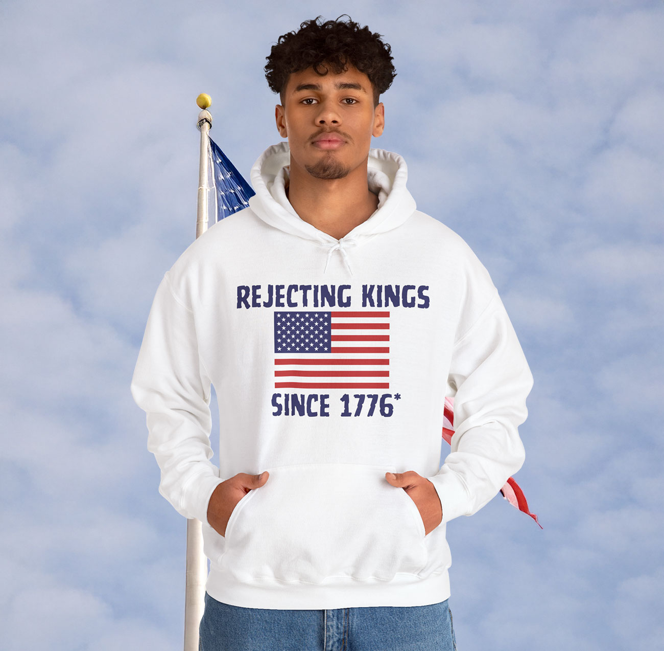 Rejecting Kings Since 1776 Hoodie