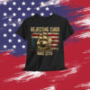 Rejecting Kings Since 1776 Liberty Patriotic USA Sailboat Shirt