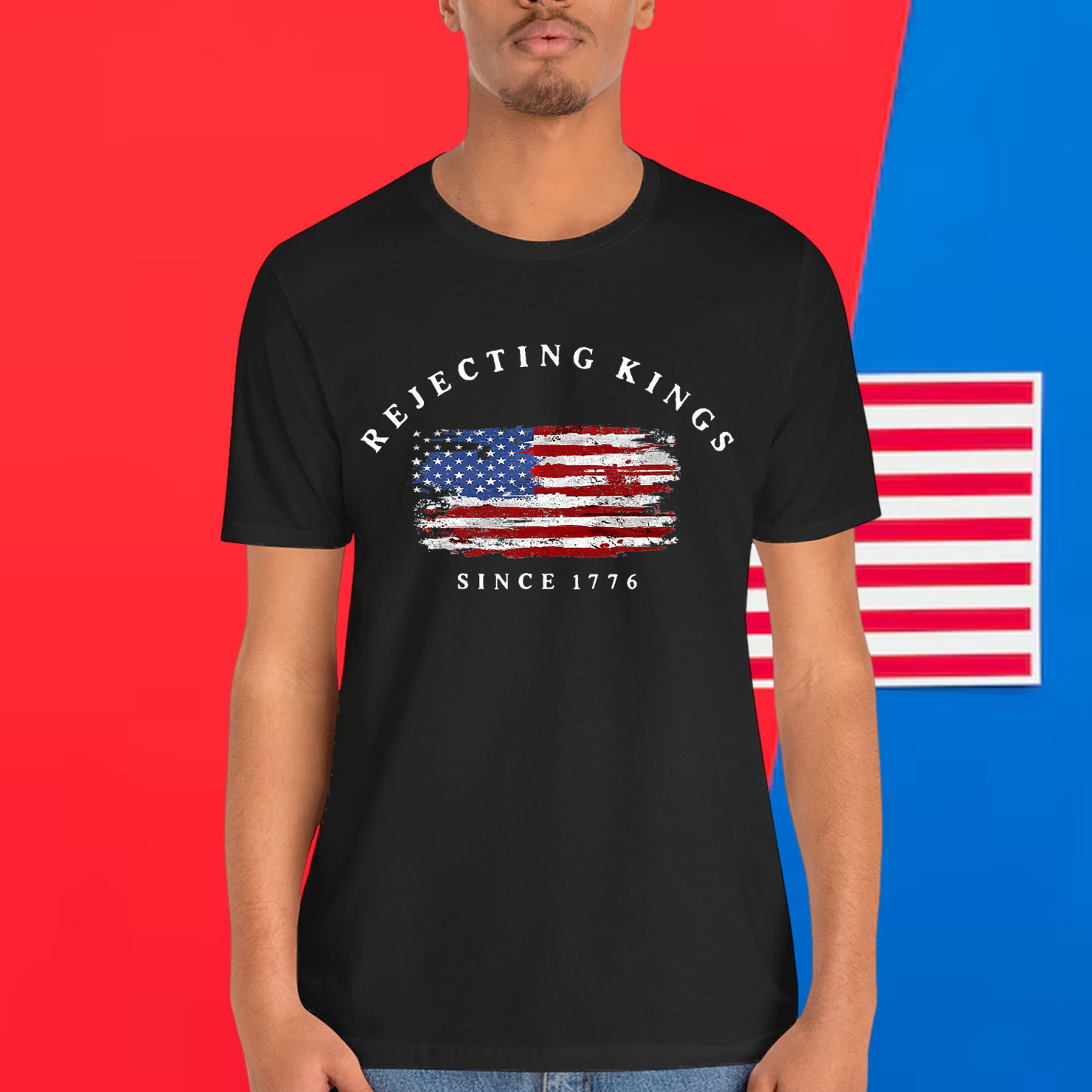 Rejecting Kings Since 1776 Pro Democracy Shirt