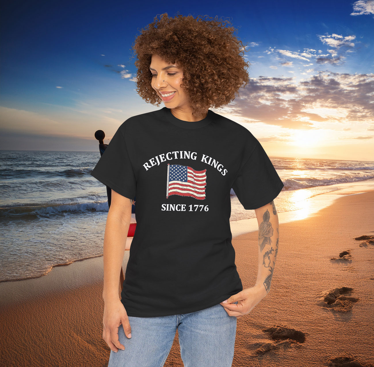 Rejecting Kings Since 1776 Protest Shirt
