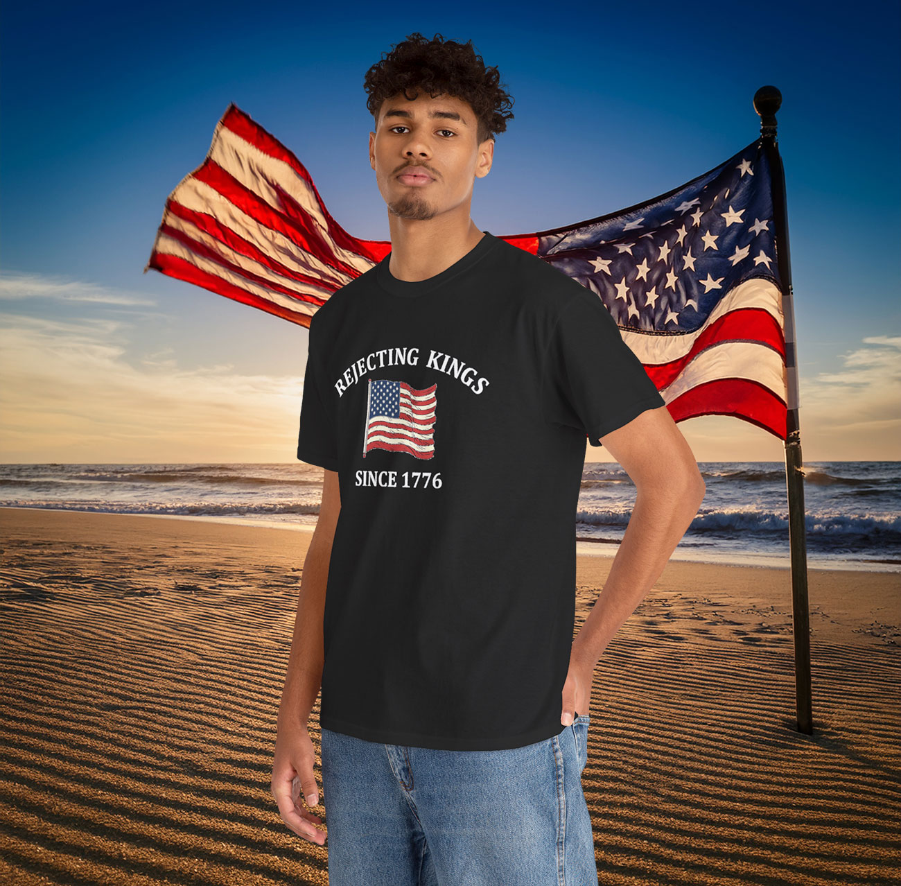 Rejecting Kings Since 1776 Protest Shirt