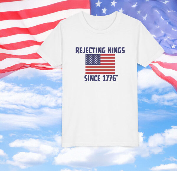 Rejecting Kings Since 1776 T-Shirt Kids