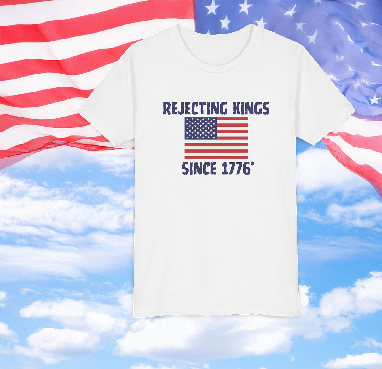 Rejecting Kings Since 1776 T-Shirt Kids