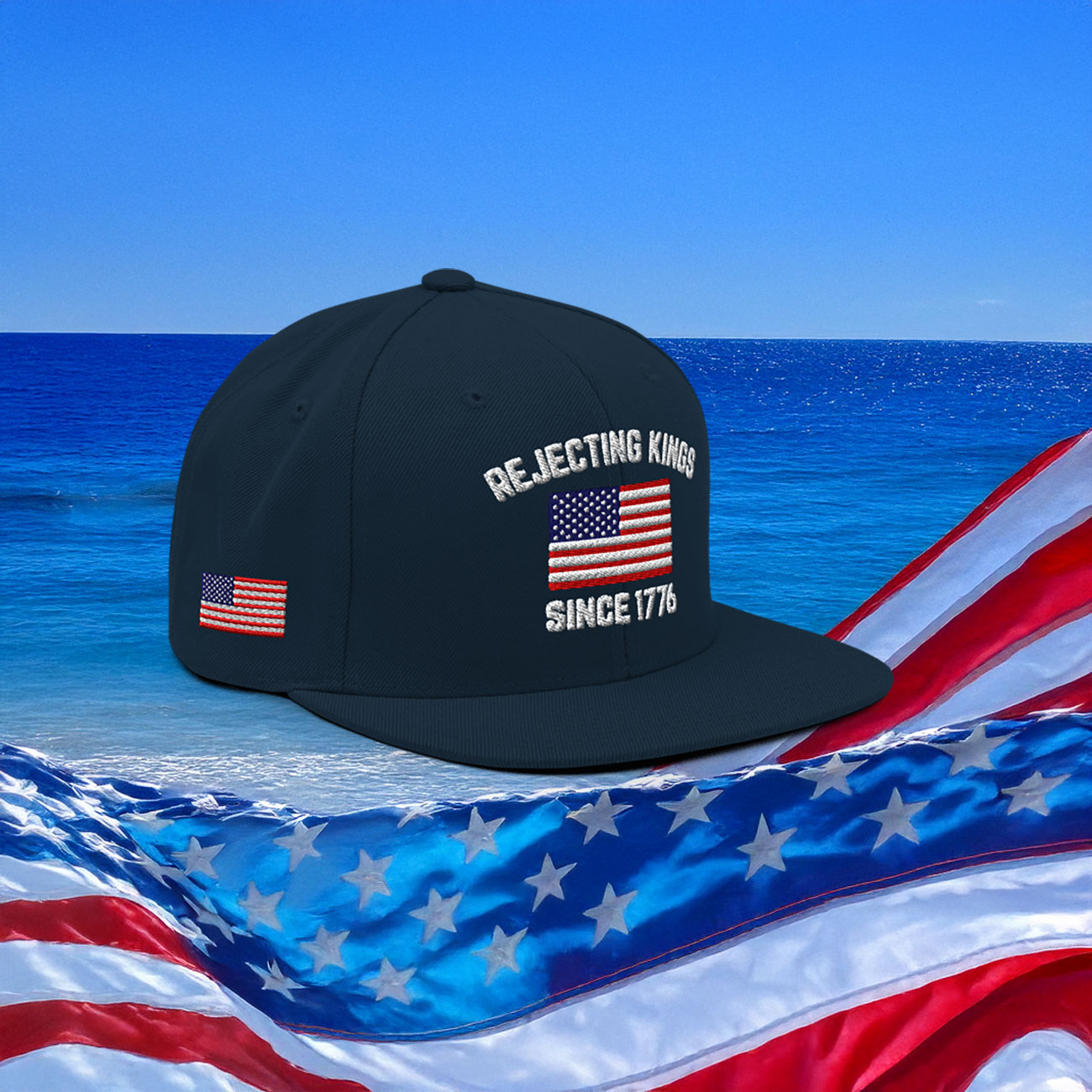 Rejecting Kings Since 1776 Snapback