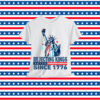 Rejecting Kings Since 1776 Statue Of Liberty USA Shirt