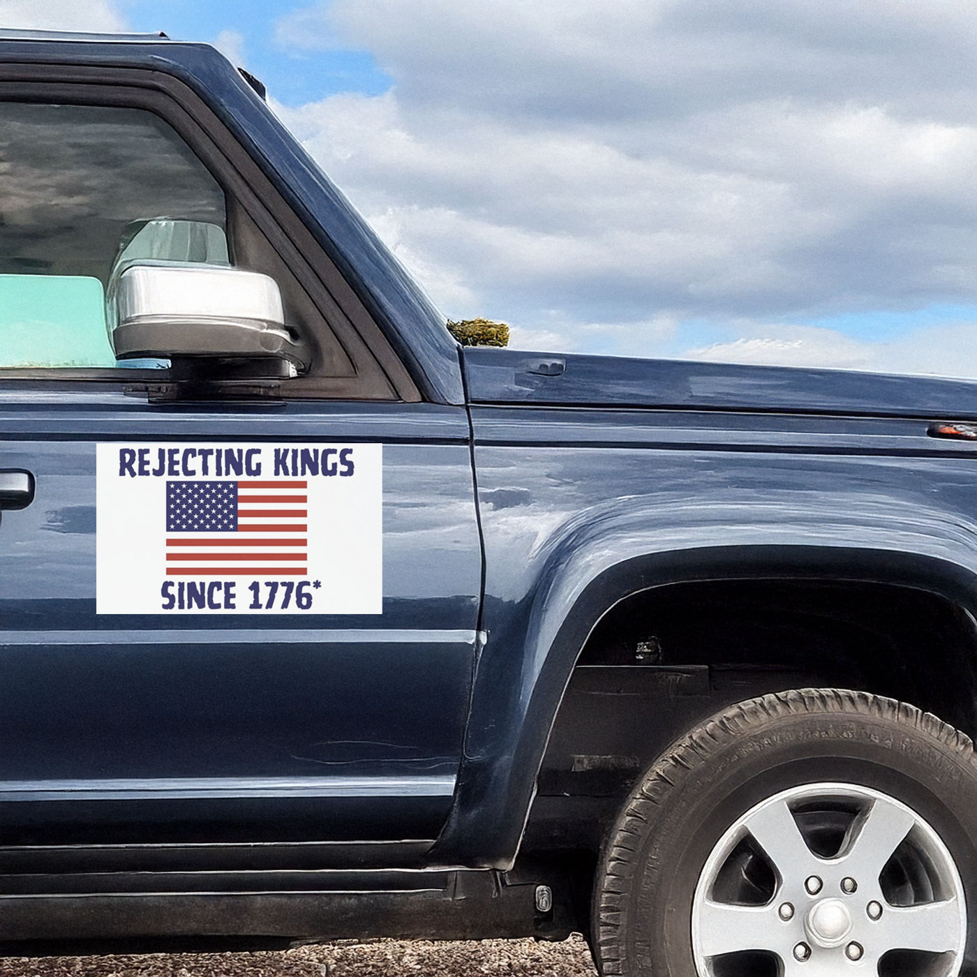 Rejecting Kings Since 1776 Stickers