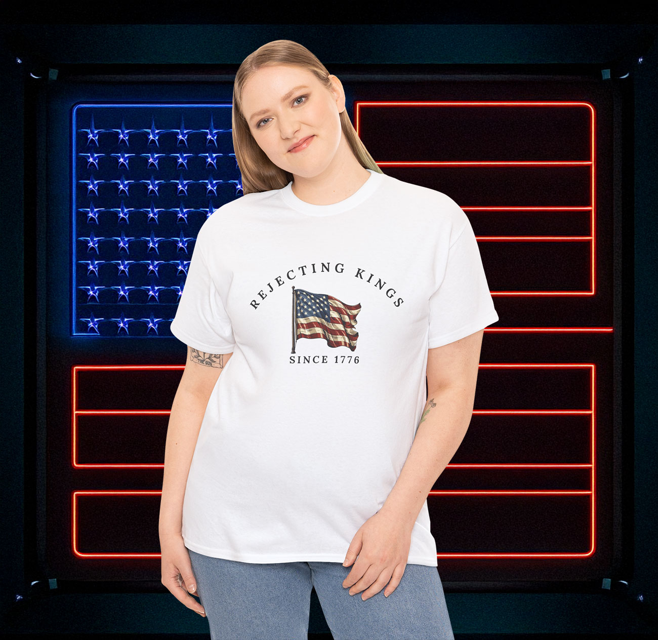 Rejecting Kings Since 1776 Unisex T-Shirt