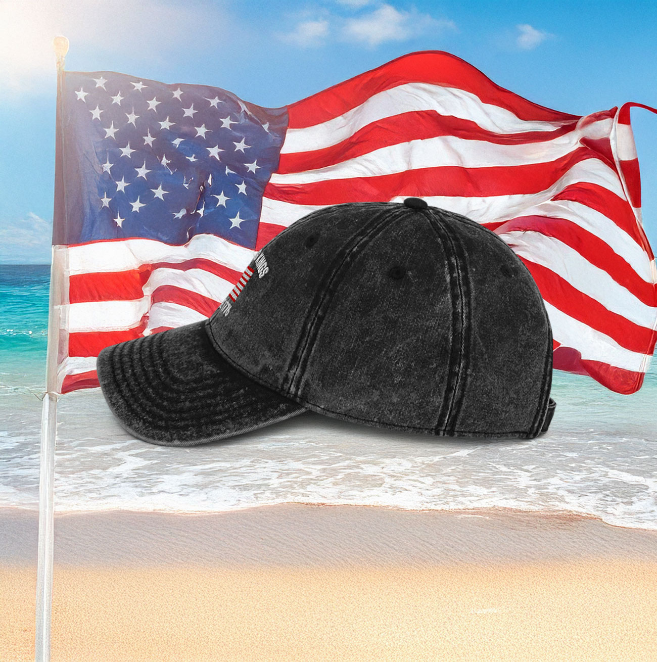 Rejecting Kings Since 1776 Vintage Cap