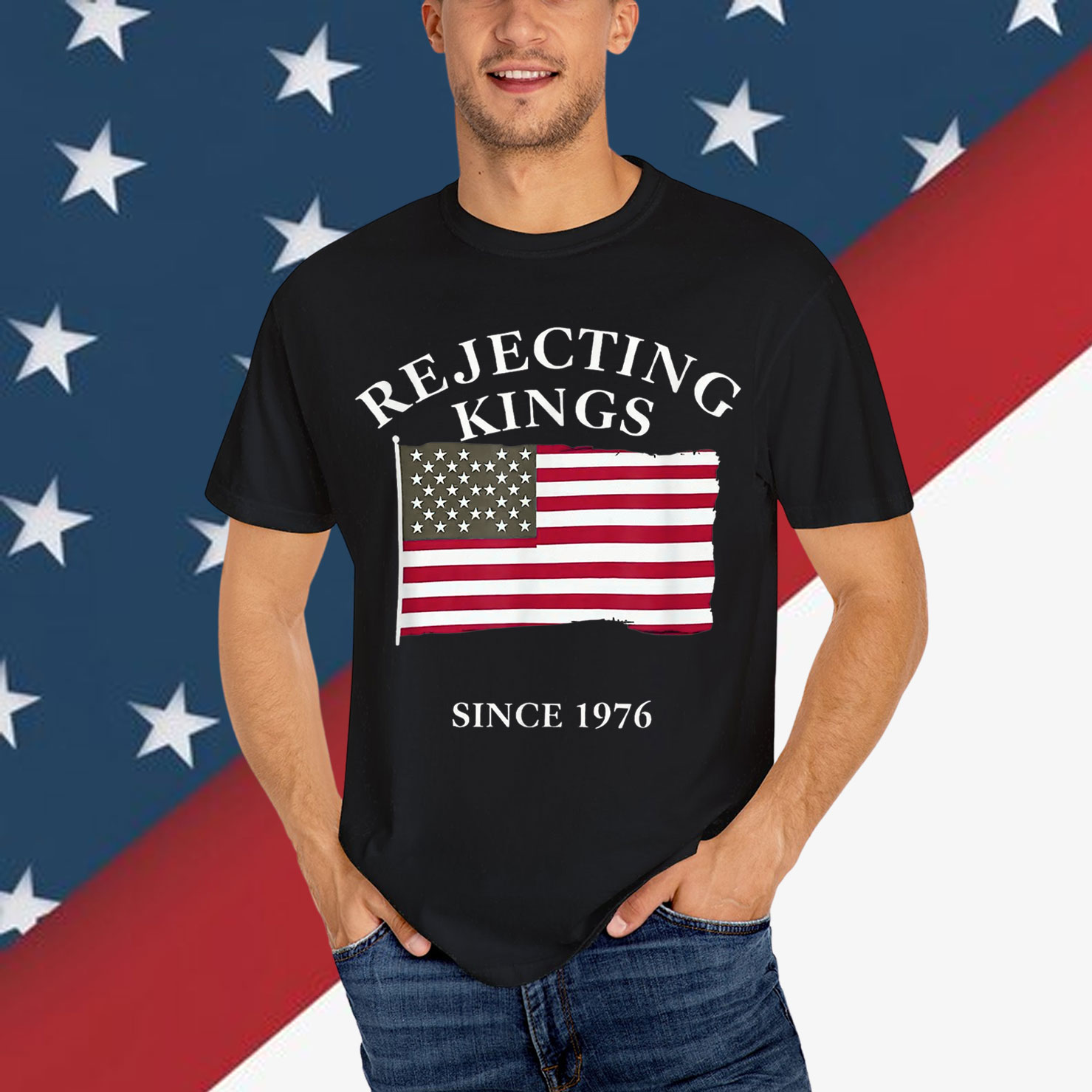 Rejecting Kings Since 1776 Clothing 2025 Shirt