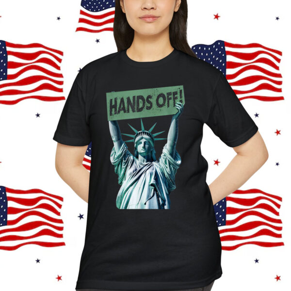 Resist And Protest Shirt Hands Off Statue of Liberty Shirt