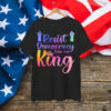 Resist Democracy Has No King Pride Political Liberal Shirt