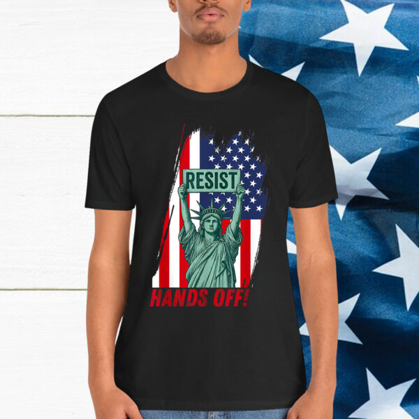 Resist Hands Off Statue Liberty US Equality Shirt
