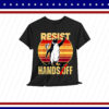 Resist Resistance Penguin Hands Off Protest Shirt