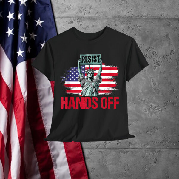 Resist Resistance Statue of Liberty Hands Off Shirt