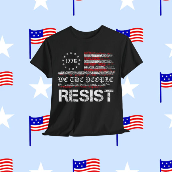 Resist Trump Protest Anti Political US Shirt