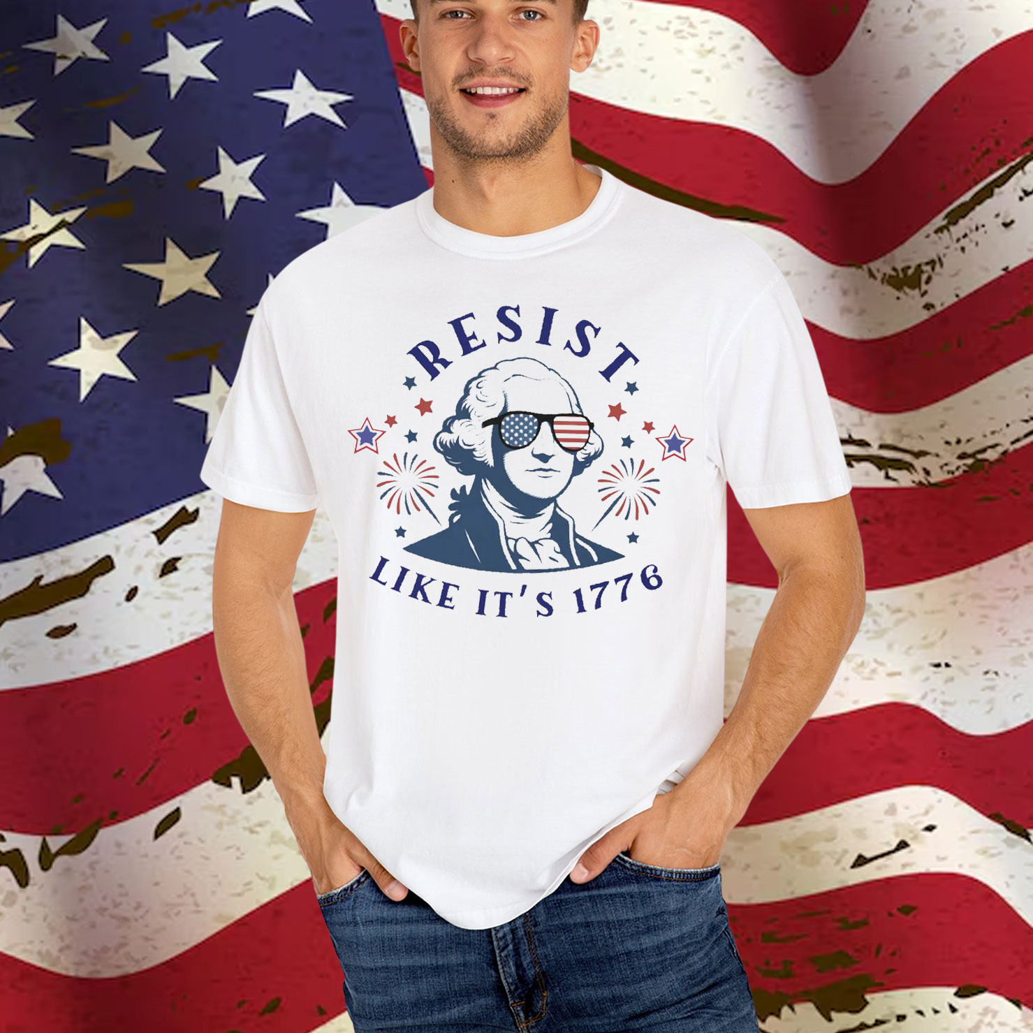 Resist Like It's 1776 Rejecting Shirt