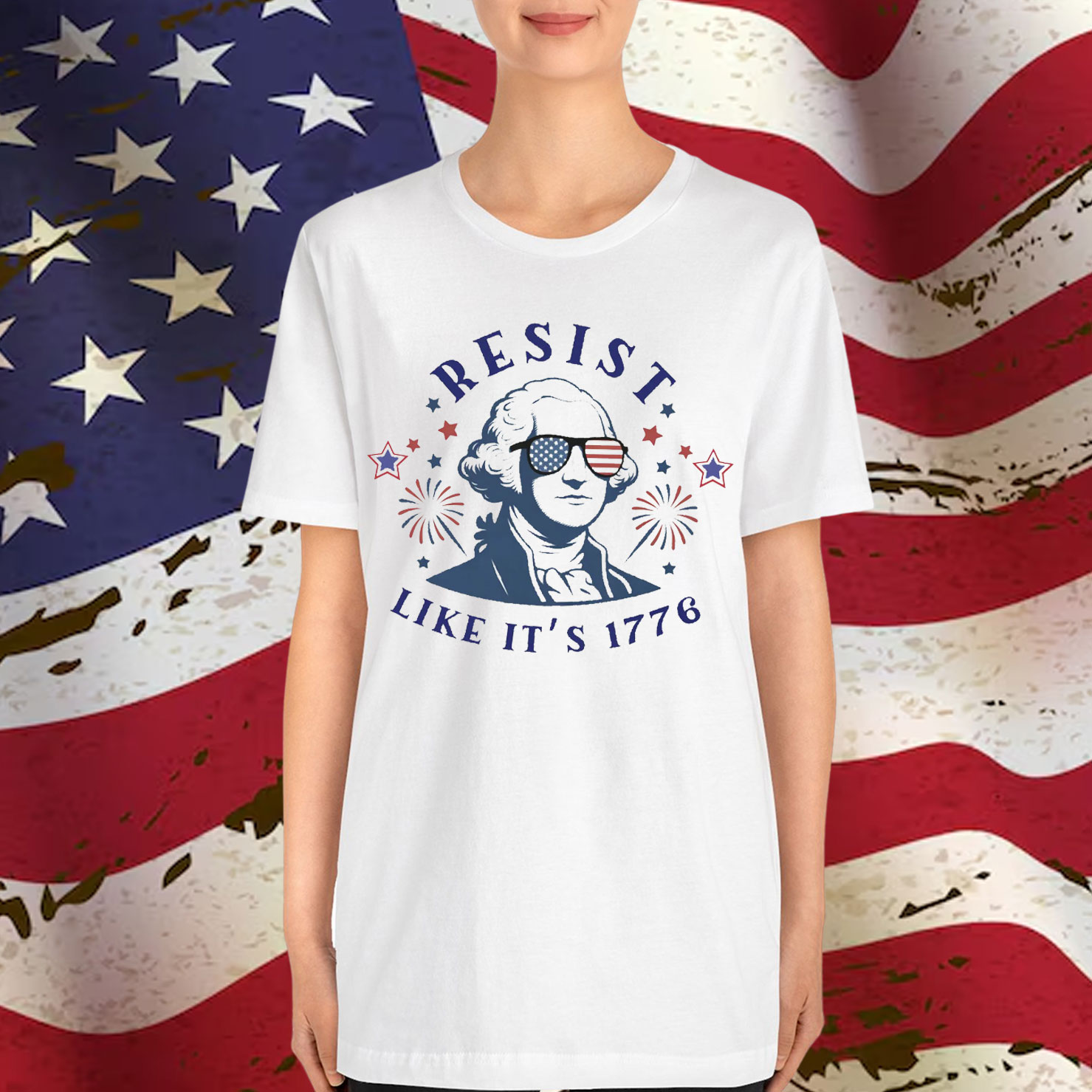 Resist Like It's 1776 Rejecting Shirt