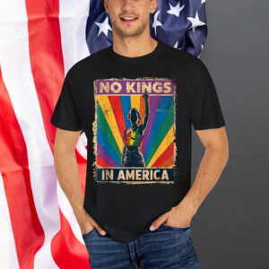 Retro June 14th No Kings In America 1776 USA Shirt