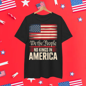 Retro June 14th No Kings In America 1776 USA Shirt