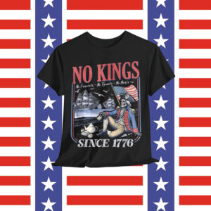 Retro No Kings No Fascists No Tyrants No Nazis Since T-Shirt