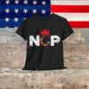 Retro No Kings Nope Protest Sign Horizontal Shirt