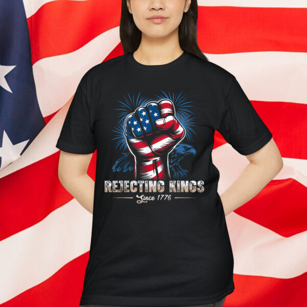 Retro No Kings Vintage Patriotic Freedom Liberty Usa Liberty Shirt