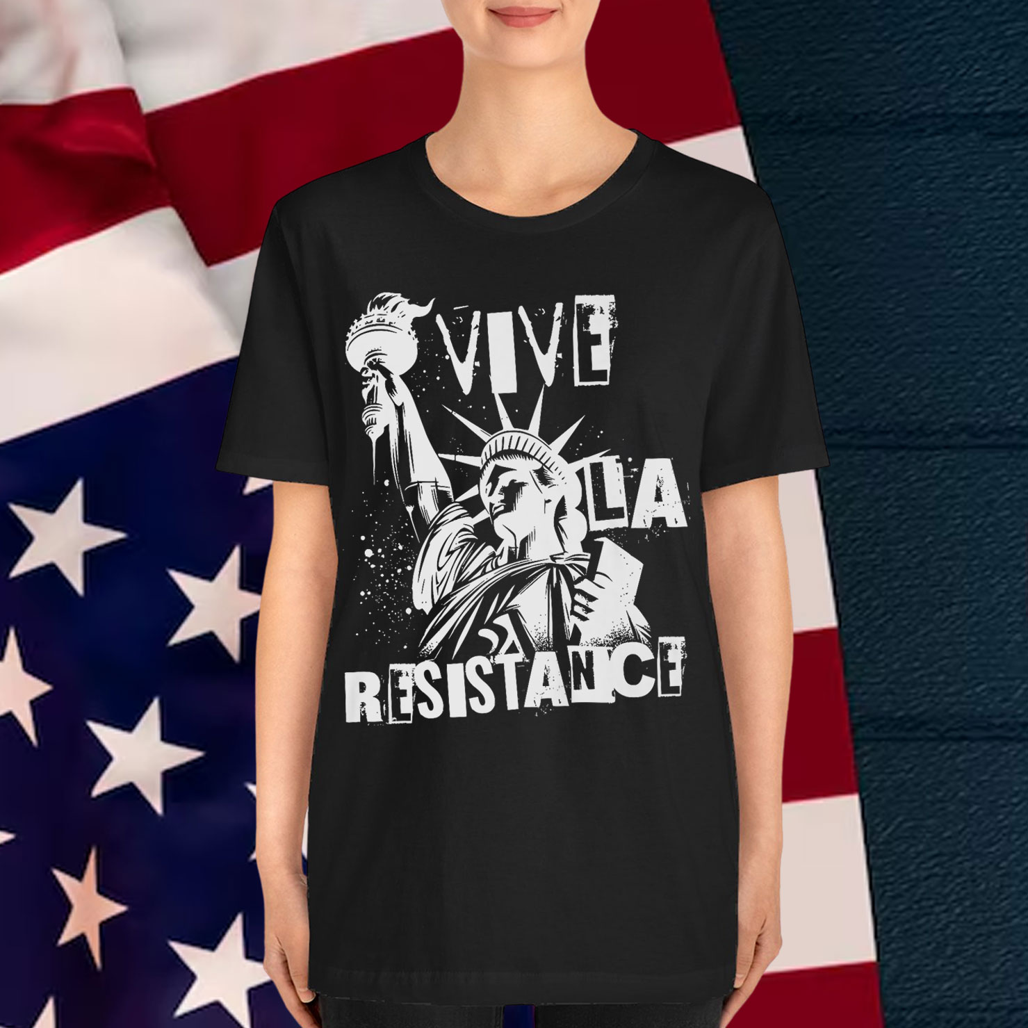 Retro Vive La Resistance Freedom Resistance Shirt