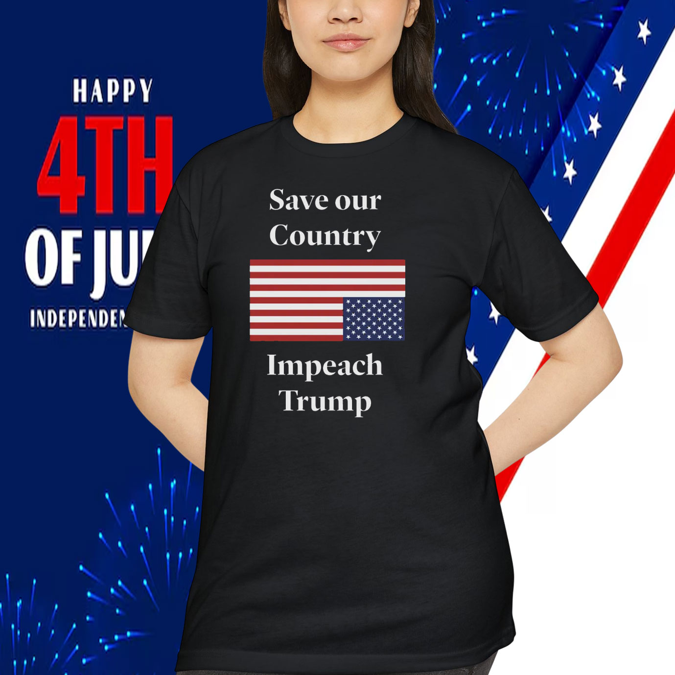 Save our Country Impeach Trump America Shirt
