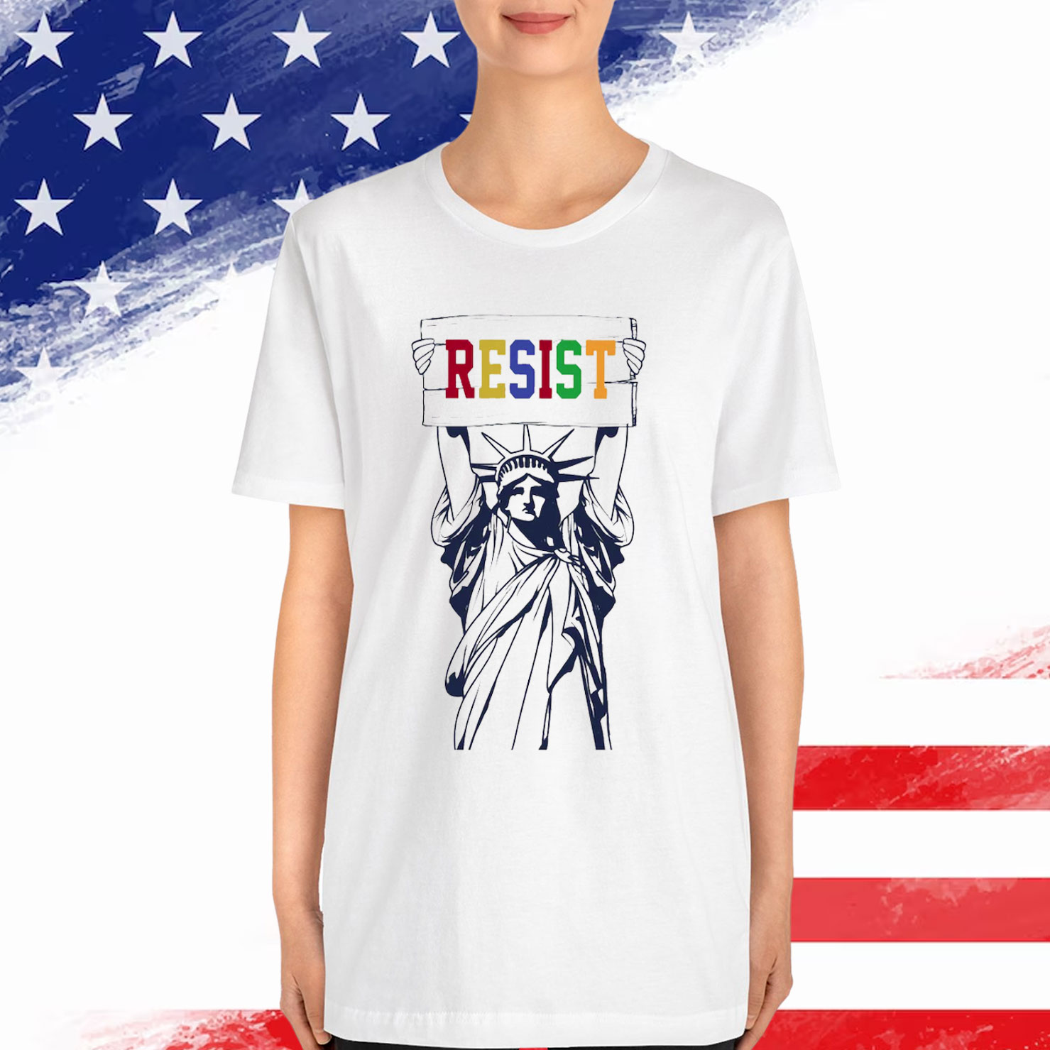 Statue of Liberty Resist Shirt