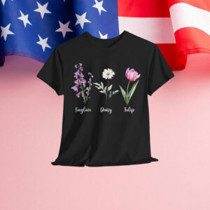 Subtle Floral Anti Trump Shirt