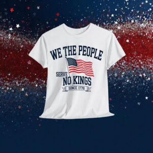 The People Patriotic Political No Kings in America T-Shirt