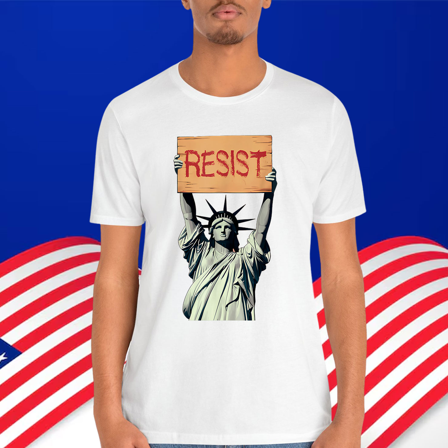 Trump Resist Anti Political US Protest Shirt