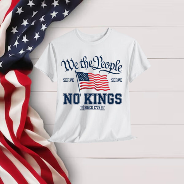 USA No Kings America People Patriotic Political T-Shirt