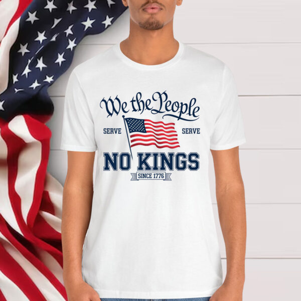 USA No Kings America People Patriotic Political T-Shirt
