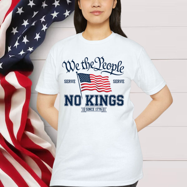 USA No Kings America People Patriotic Political T-Shirt