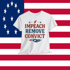 Vintage Impeach Remove Convict Shirt