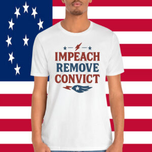 Vintage Impeach Remove Convict Shirt