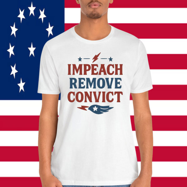 Vintage Impeach Remove Convict Shirt