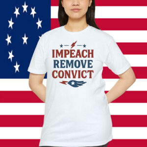 Vintage Impeach Remove Convict Shirt